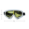 Μάσκα Σκι & Snowboard Ενηλίκων με Φακό Καθρέπτη One Size WKN-1465-4 σε Λευκό Χρώμα