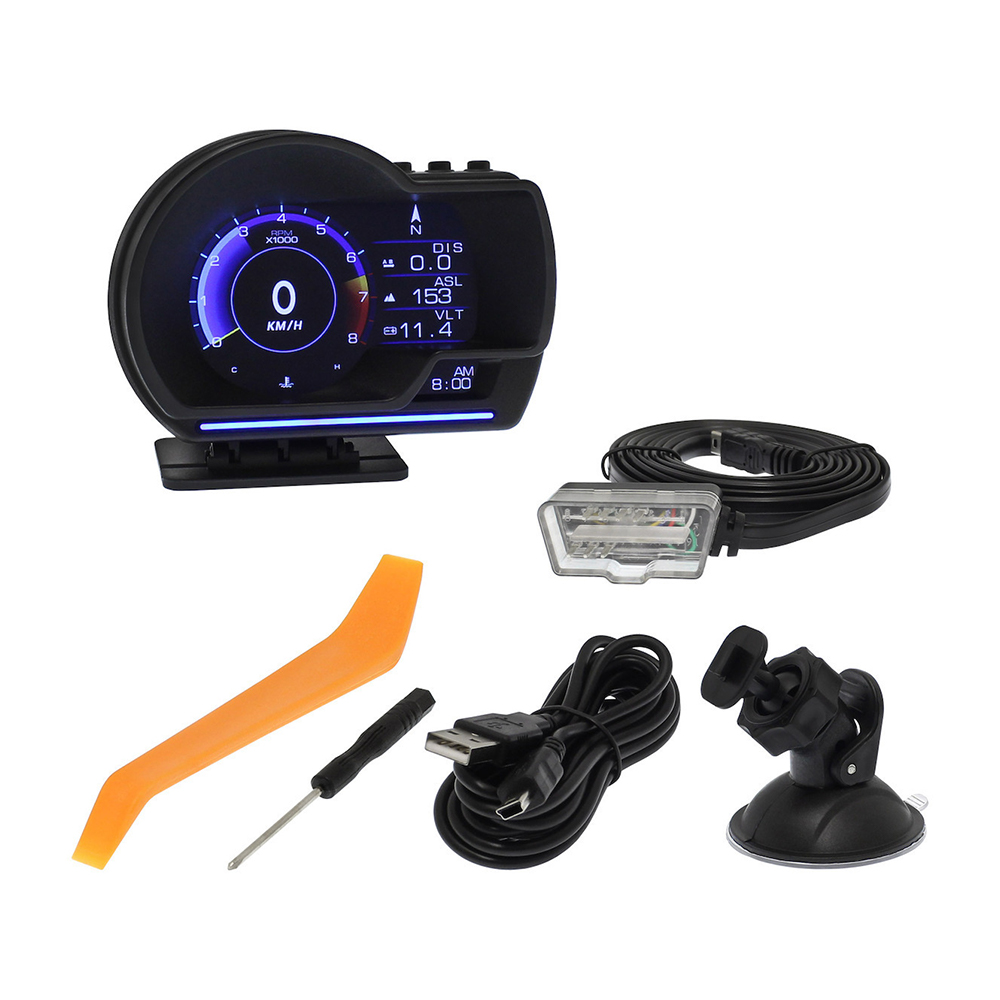 Διαγνωστικό Αυτοκινήτου Ψηφιακό OBD 2 Head Up Display με Καλώδιο FL-72526