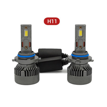 Σετ 2τμχ LED Λάμπες Αυτοκινήτου H11 Led Headlight 80W 6000K Maxillum MX4-H11
