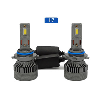 Σετ 2τμχ LED Λάμπες Αυτοκινήτου H7 Led Headlight 80W 6000K Maxillum MX4-H7