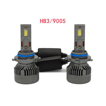 Σετ 2τμχ LED Λάμπες Αυτοκινήτου 9005 Led Headlight 80W 6000K Maxillum MX4-9005