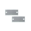 Αντανακλαστικό Αυτοκόλλητο 90mm x 40mm 2τμχ Λευκό Rchang W16300-81