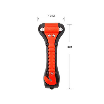 Σφυράκι Ασφαλείας Αυτοκινήτου Έκτακτης Ανάγκης με Κόπτη Ζώνης και Βάση 02113703