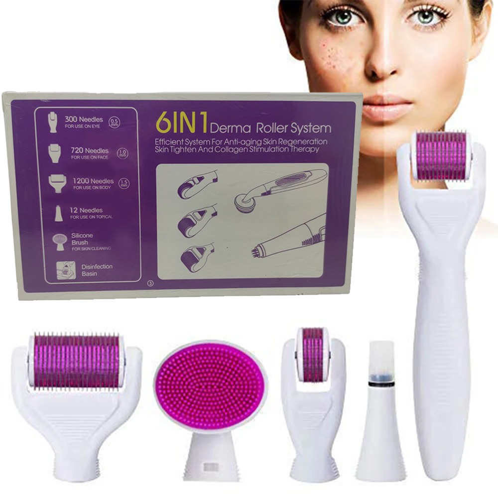Derma Roller System 6 in 1 Βελόνες Τιτανίου Dr. Mitong CE-50