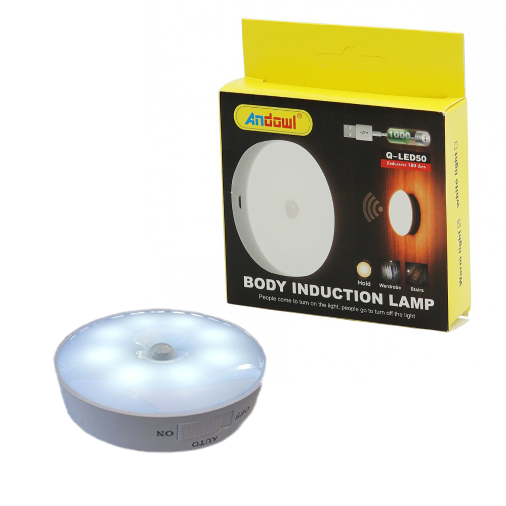 Επαναφορτιζόμενο Φωτιστικό Ντουλάπας Andowl Q-LED50