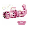 Μηχανή για σαπουνόφουσκες Bubble Gun Machine J298 Ροζ