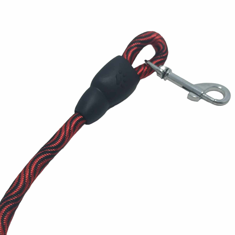 Λουρί/Οδηγός Σκύλου 110cm 319400 OEM σε Κόκκινο Μαύρο Χρώμα