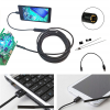 Micro USB Ενδοσκοπική Αδιάβροχη Κάμερα Μικροσκόπιο 5m με Φωτισμό 6x LED - OEM HY001